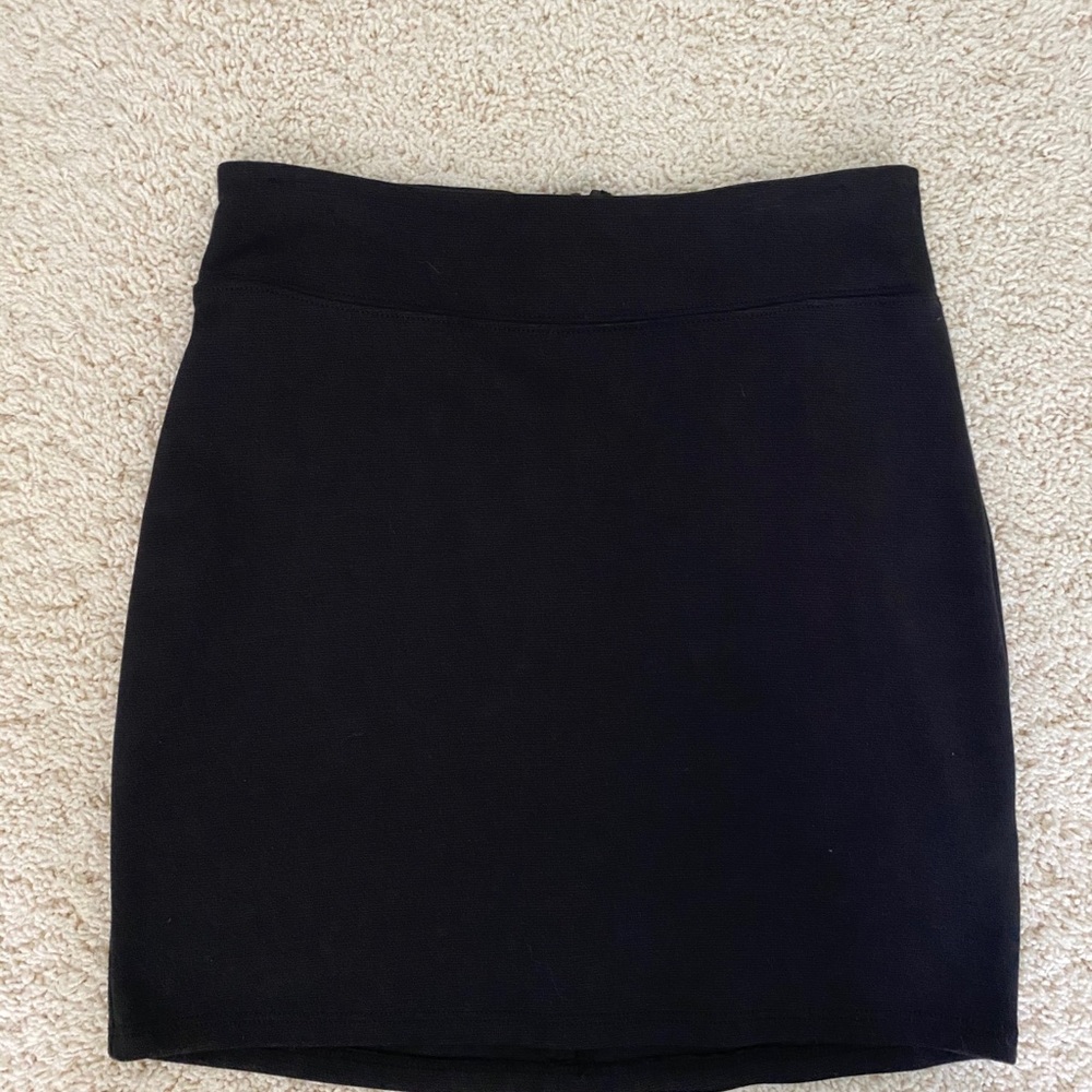 BDG A line mini skirt black